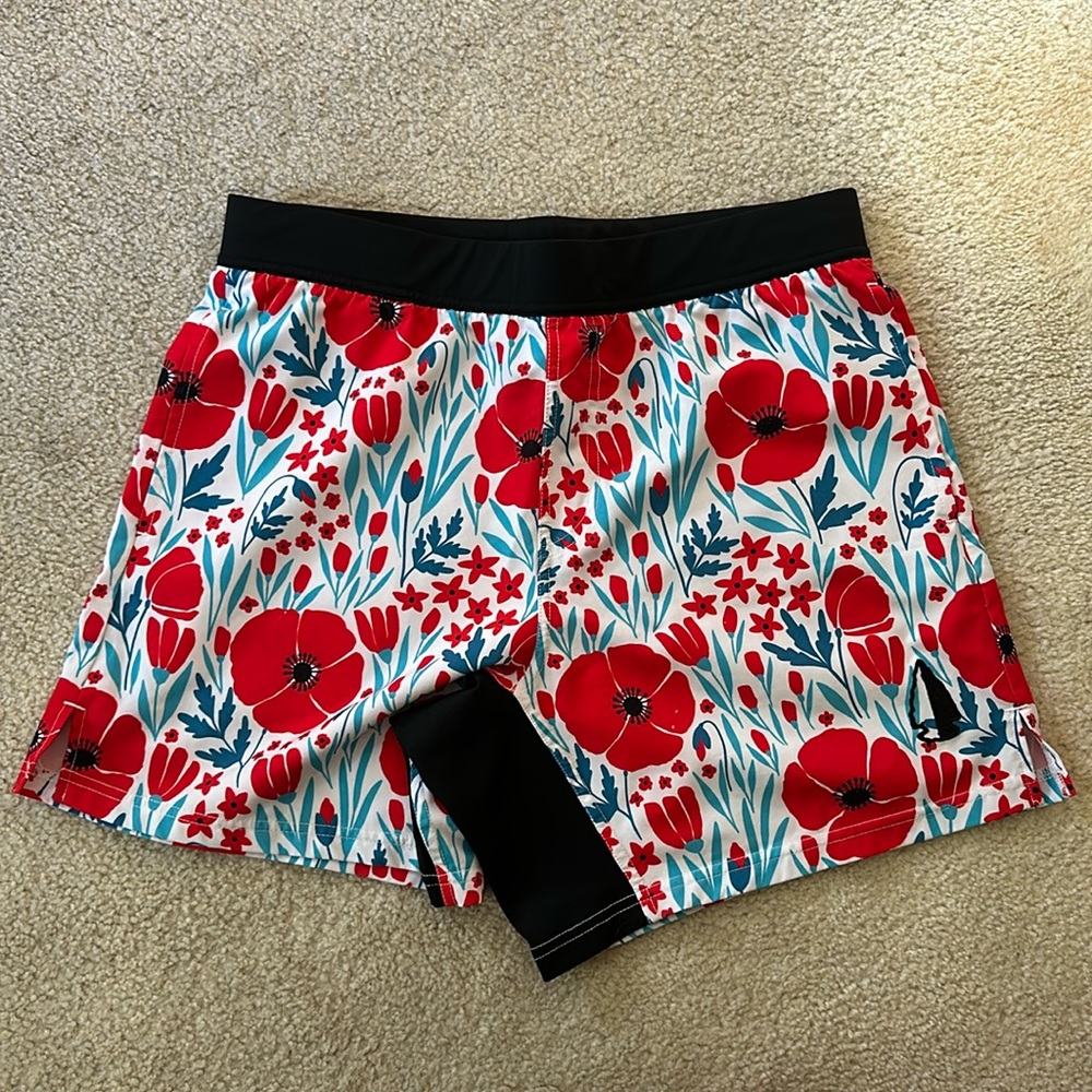 Tachuntfish Men’s Athletic Shorts - Poppy